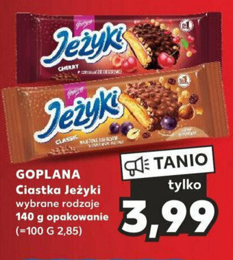 Kaufland GOPLANA Ciastka Jeżyki 140 g oferta