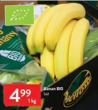 Intermarche Banan BIO luz 1 kg oferta