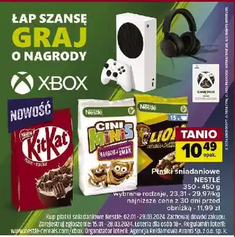 Carrefour Płatki śniadaniowe oferta