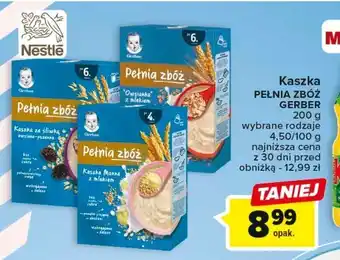 Carrefour Kaszka owsiano-pszenno-żytnia owsianka z mlekiem oferta
