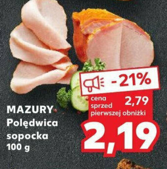Kaufland MAZURY Polędwica sopocka 100 g oferta