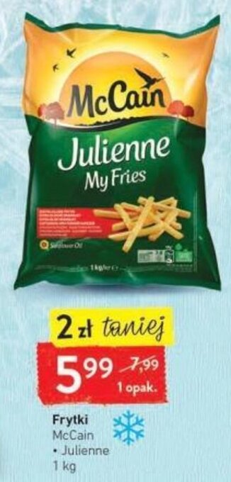 Intermarche Frytki McCain 1 kg oferta