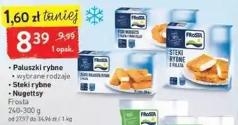 Intermarche Paluszki rybne / Steki rybne / Nugettsy Frosta 240-300 g oferta