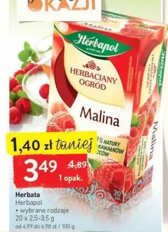 Intermarche Herbata Herbapol 20 x 2,5 - 3,5 g oferta