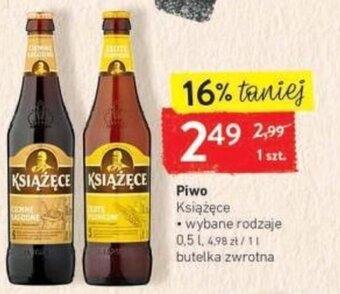 Intermarche Piwo Książęce 0,5 l oferta