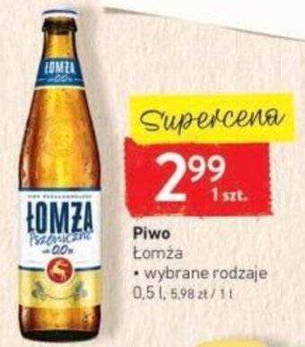 Intermarche Piwo Łomża 0,5 l oferta