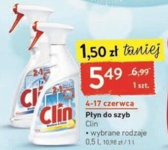 Intermarche Płyn do szyb Clin 0,5 l oferta