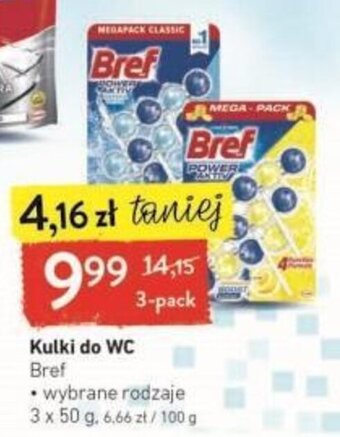 Intermarche Kulki do WC Bref 3 x 50 g oferta
