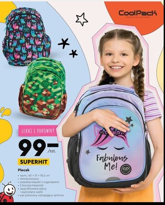 Biedronka Plecak oferta
