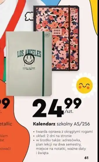 Biedronka Kalendarz szkolny a5/256 k. oferta