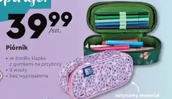 Biedronka Piórnik z klapką floral oferta