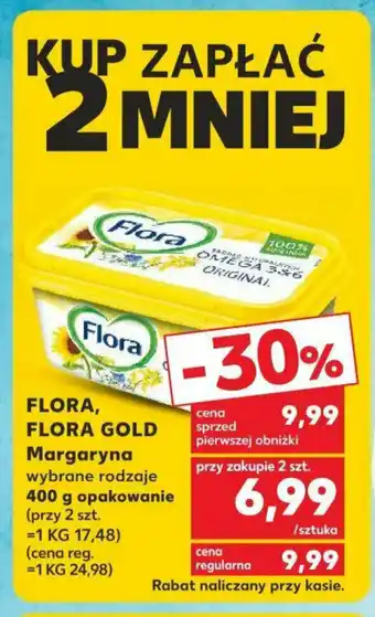 Kaufland FLORA, FLORA GOLD Margaryna 400 g oferta