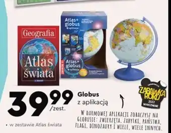 Globus + atlas świata