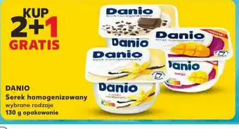 Kaufland KUP 2+1 GRATIS DANIO Serek homogenizowany 130 g oferta