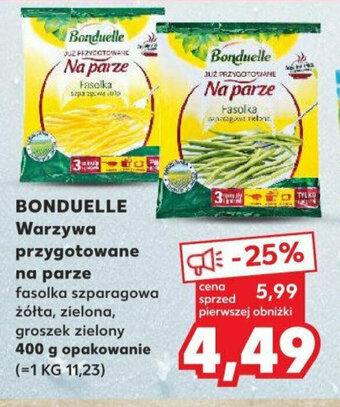 Kaufland BONDUELLE Warzywa przygotowane na parze 400 g oferta