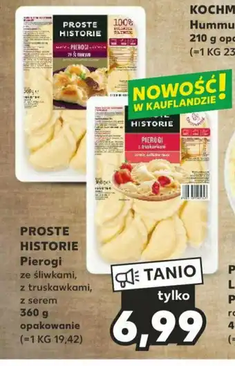 Kaufland PROSTE HISTORIE Pierogi 360 g oferta