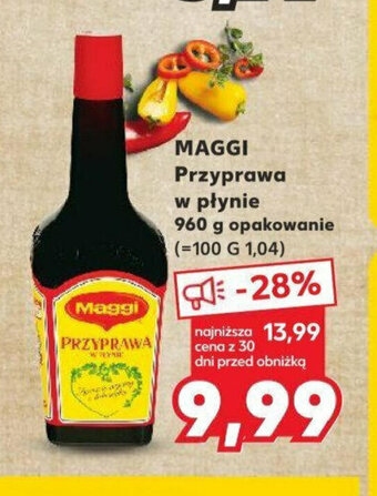 Kaufland MAGGI Przyprawa w płynie 960 g oferta