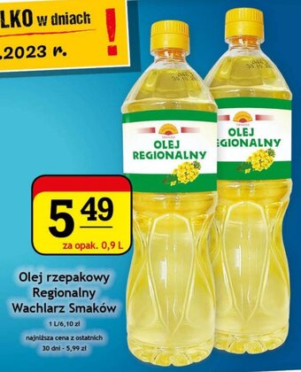 Gram Market Olej rzepakowy Regionalny Wachlarz Smaków 0,9 l oferta