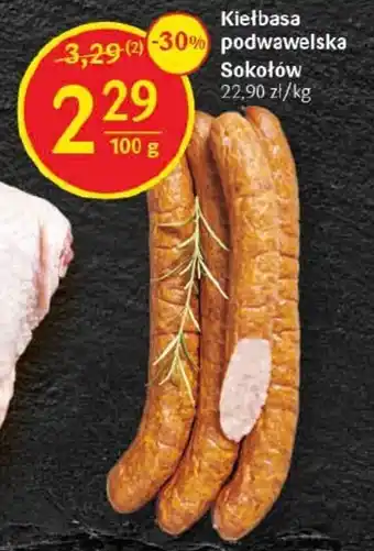 Delikatesy Centrum Kiełbasa podwawelska Sokołów 100 g oferta