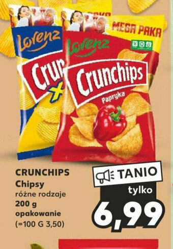 Kaufland CRUNCHIPS Chipsy 200 g oferta
