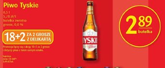 Delikatesy Centrum Piwo Tyskie 0,5 l oferta