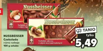 Kaufland NUSSBEISSER Czekolada 100 g sztuka oferta