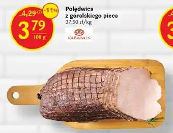 Delikatesy Centrum Polędwica z góralskiego pieca KABANOS 100 g oferta