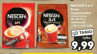 Kaufland NESCAFÉ 3 w 1 Kawa rozpuszczalna 10 x 15-17 g oferta