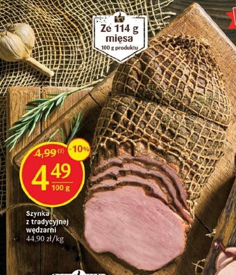 Delikatesy Centrum Szynka z tradycyjnej wędzarni 100 g oferta