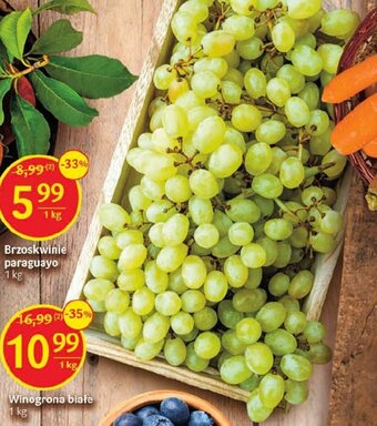 Delikatesy Centrum Winogrona białe 1 kg oferta