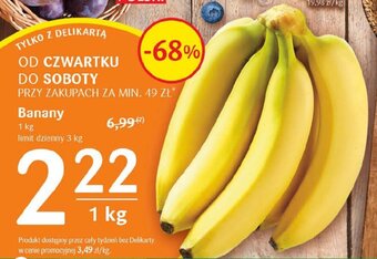 Delikatesy Centrum Banany 1 kg oferta