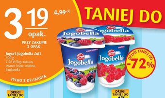 Delikatesy Centrum Jogurt Jogobella Zott 400 g oferta