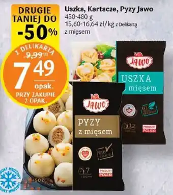 Delikatesy Centrum Uszka, Kartacze, Pyzy Jawo 450-480 g oferta