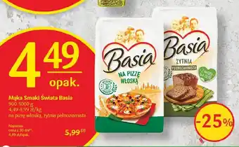 Delikatesy Centrum Mąka Smaki Świata Basia 900-1000 g oferta