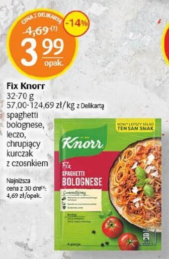 Delikatesy Centrum Fix Knorr 32-70 g oferta