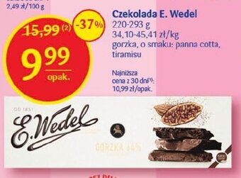 Delikatesy Centrum Czekolada E. Wedel 220-293 g oferta