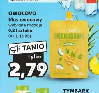 Kaufland OWOLOVO Mus owocowy 0,2 l oferta