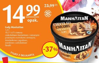 Delikatesy Centrum Lody Manhattan 1,4 l oferta