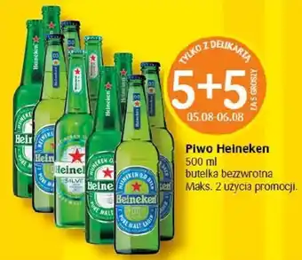 Delikatesy Centrum Piwo Heineken 500 ml oferta
