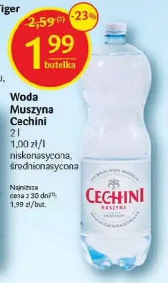 Delikatesy Centrum Woda Muszyna Cechini 2 l oferta