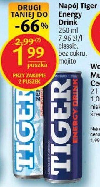 Delikatesy Centrum Napój Tiger Energy Drink 250 ml oferta