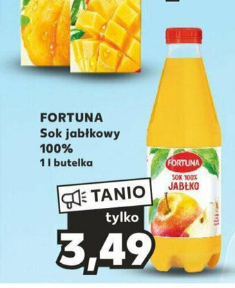 Kaufland FORTUNA Sok jabłkowy 100% 1 l oferta
