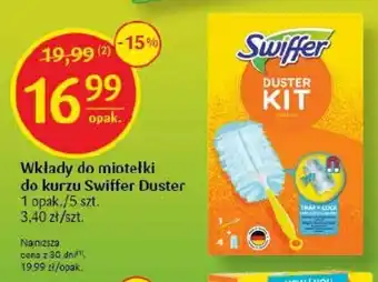 Delikatesy Centrum Wkłady do miotełki do kurzu Swiffer Duster 5 szt. oferta