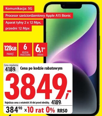 Media Expert Smartfon apple oferta