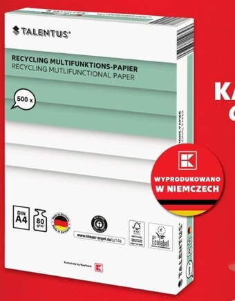 Kaufland Papier ksero talentus oferta