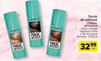 Carrefour Spray do włosów l'oreal oferta