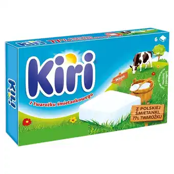 Społem Kiri ser topiony z twarożku śmietankowego 100 g (6 sztuk) oferta