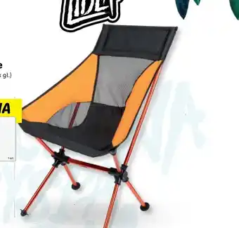 Lidl Krzesło kempingowe crivit oferta
