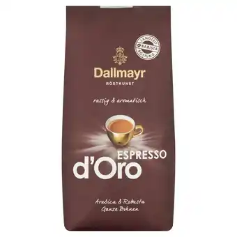 Carrefour Dallmayr espresso d'oro kawa ziarnista 1000 g oferta
