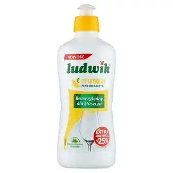 API MARKET Ludwik płyn do naczyń cytrynowy 450 g oferta